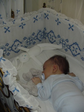 Dans mon berceau qui était aussi celui de mon papa